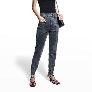 Retrofete Myla Pant in Hematite, size 29